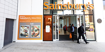 Sainsbury grocery store