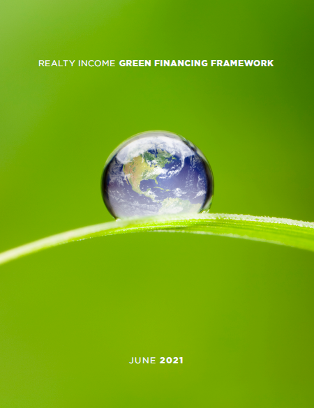 GREEN FINANCING FRAMEWORK